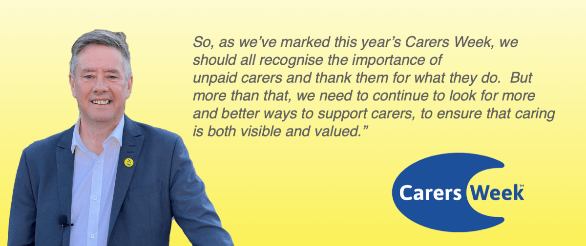 Carers Week: making caring visible and&nbsp;valued