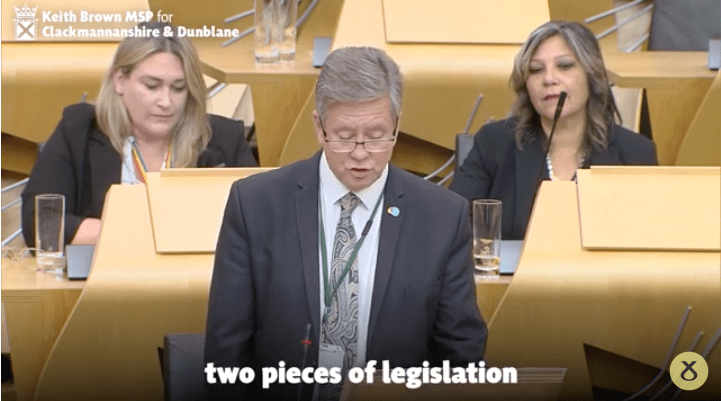 Keith Brown MSP calls for devolution of employment law in Parliament&nbsp;Debate