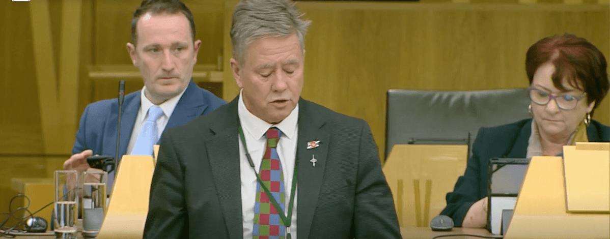 Keith Brown MSP celebrates local organisations in Parliament&nbsp;speech